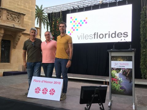 Viles Florides entrega de les Flors d'Honor 2018