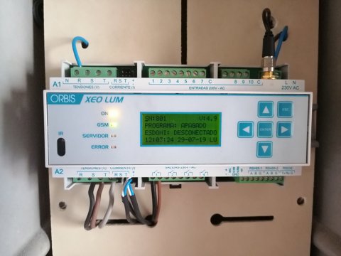 Es segueix implantant l'enllumenat telegestionat per a una major efìciència energètica